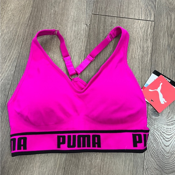 Puma Other - Puma Pink Sports Bra Size Medium New